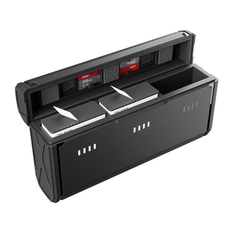 Pocket Charge Box + 2x Accu For GoPro 9/10/11