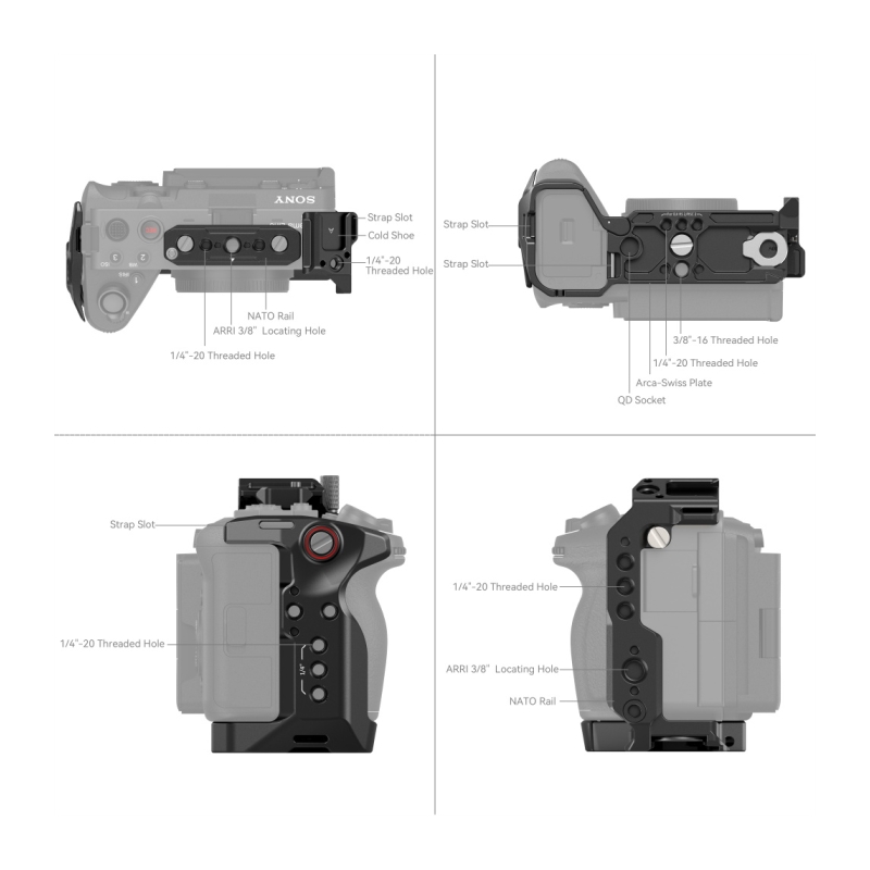 4183 Cage For Sony FX30 / FX3