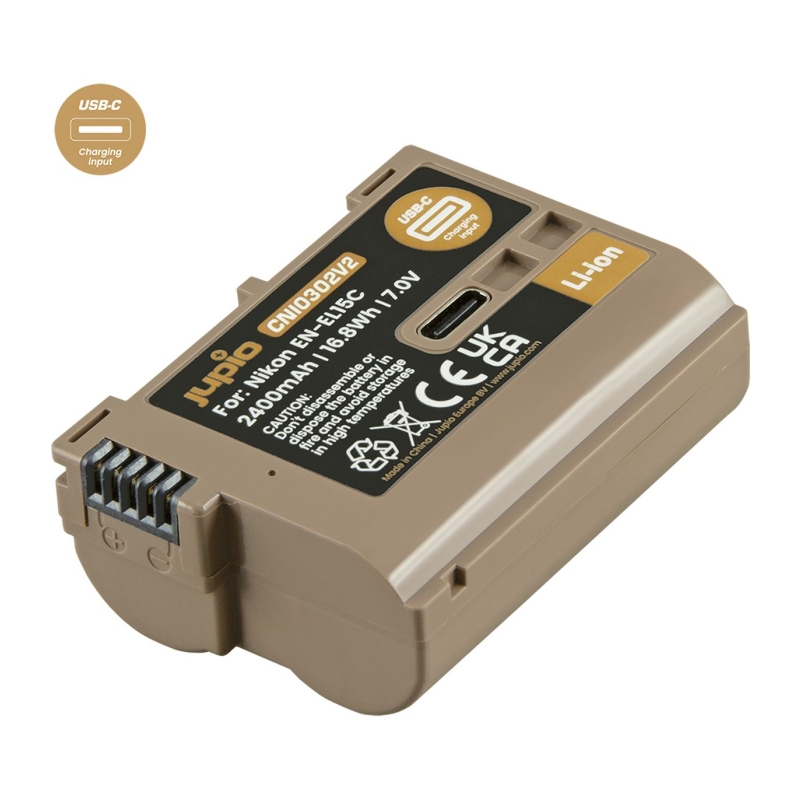 EN-EL15C Ultra C (USB-C Input) 2400mAh