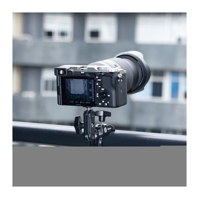 R094 Super Clamp Pipe Clamp w/ Ball Head