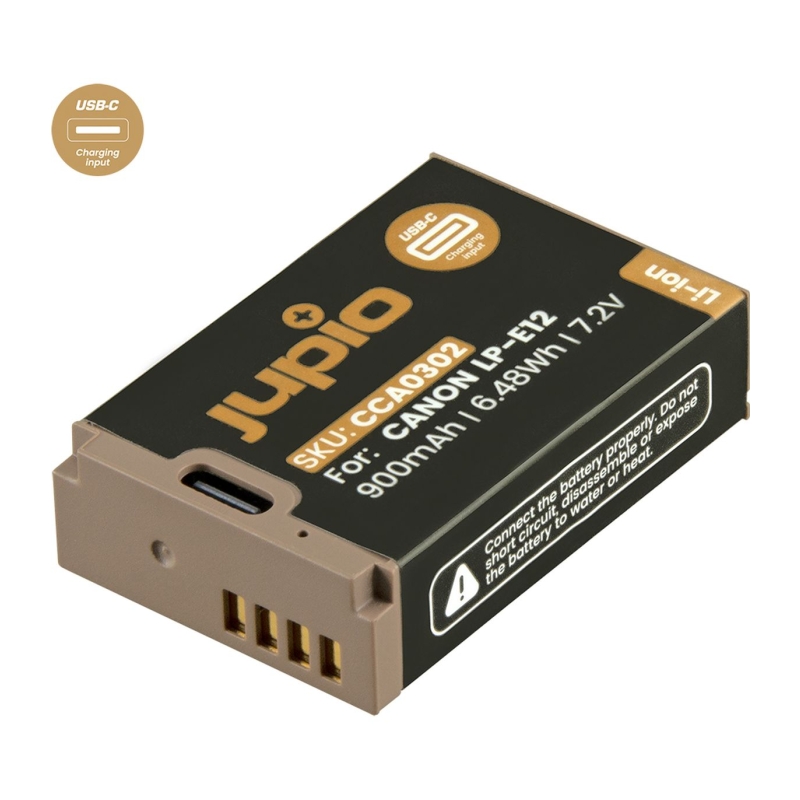 LP-E12 Ultra C (USB-C Input) 900mAh