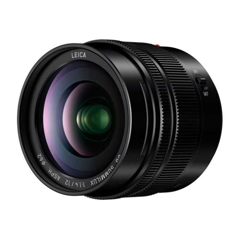 LUMIX G 12mm f/1.4 Leica MFT Black