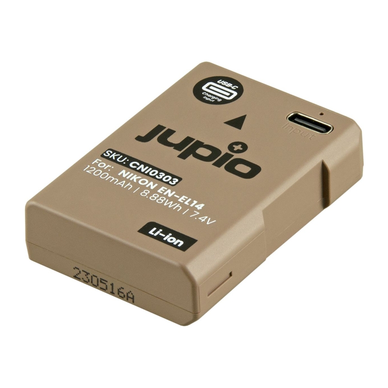 EN-EL14A Ultra C (USB-C Input) 1200mAh