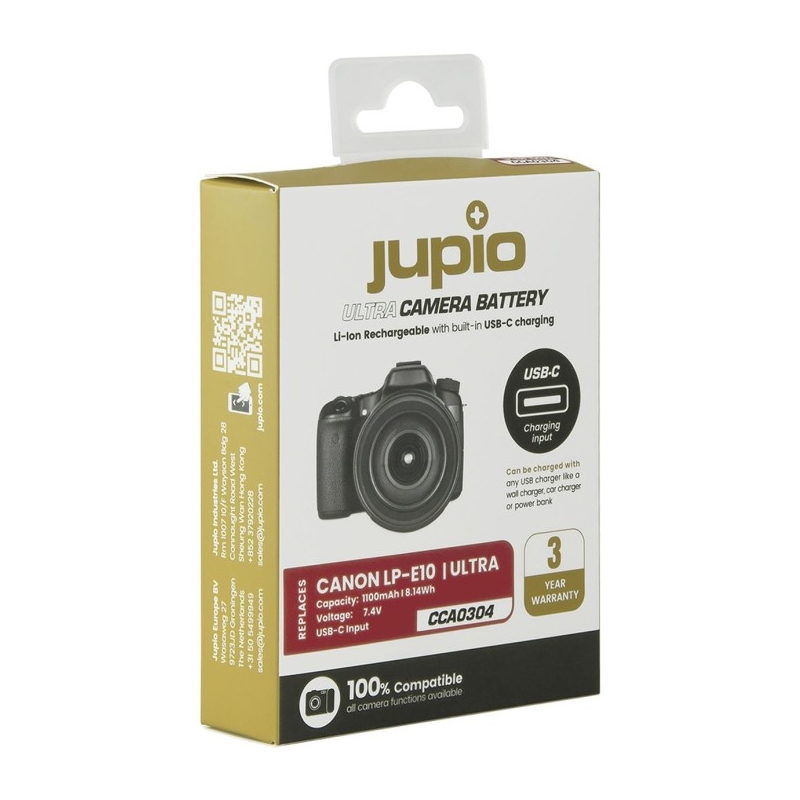 LP-E10 Ultra C (USB-C Input) 1100mAh