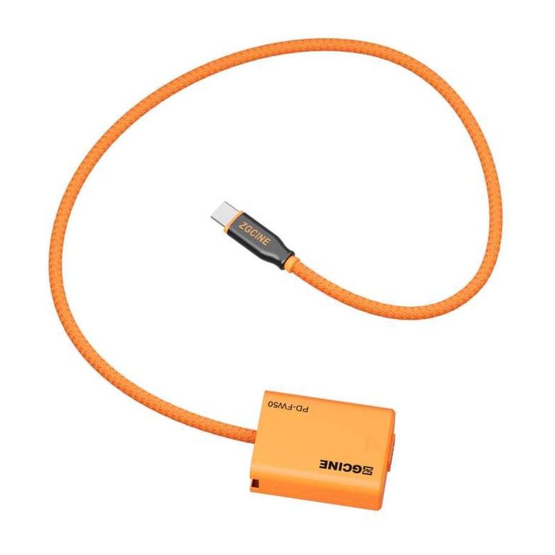 USB-C To NP-FW50 Dummy Battery Cable (PD-FW50)