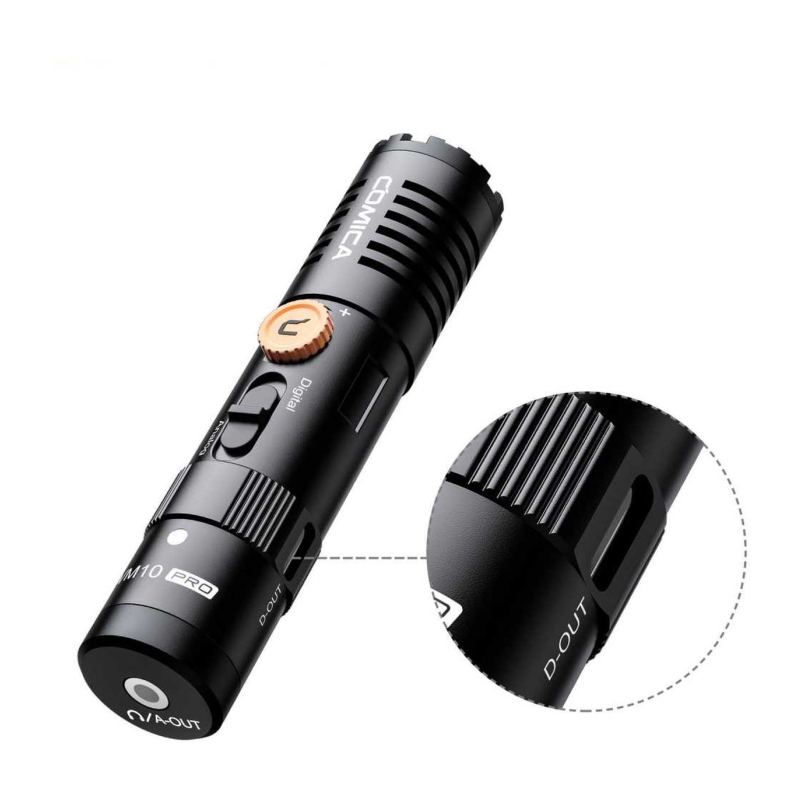 VM10 Pro Compacte Directional Microphone w/ 3.5mm And USB-C