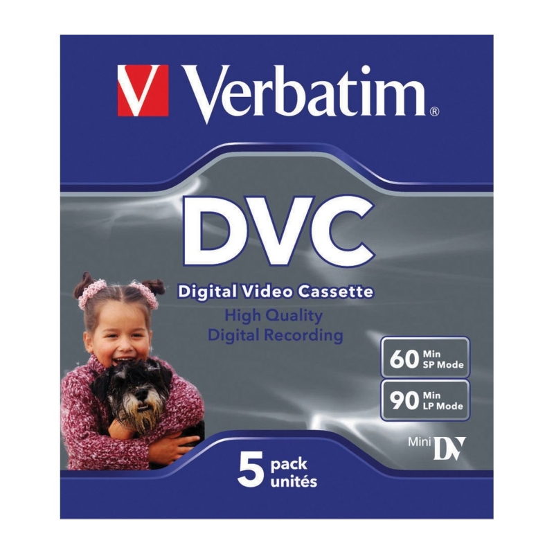 Mini DV tape 60 SP - en 90 LP Mode 3 pak
