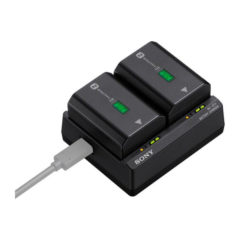 Battery Charger NP-FZ100 high capacity x2 USB