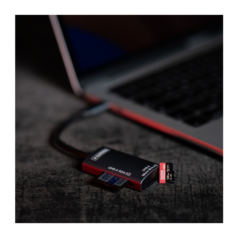 Cardreader SD 4.0 Ush-II + Micro SD