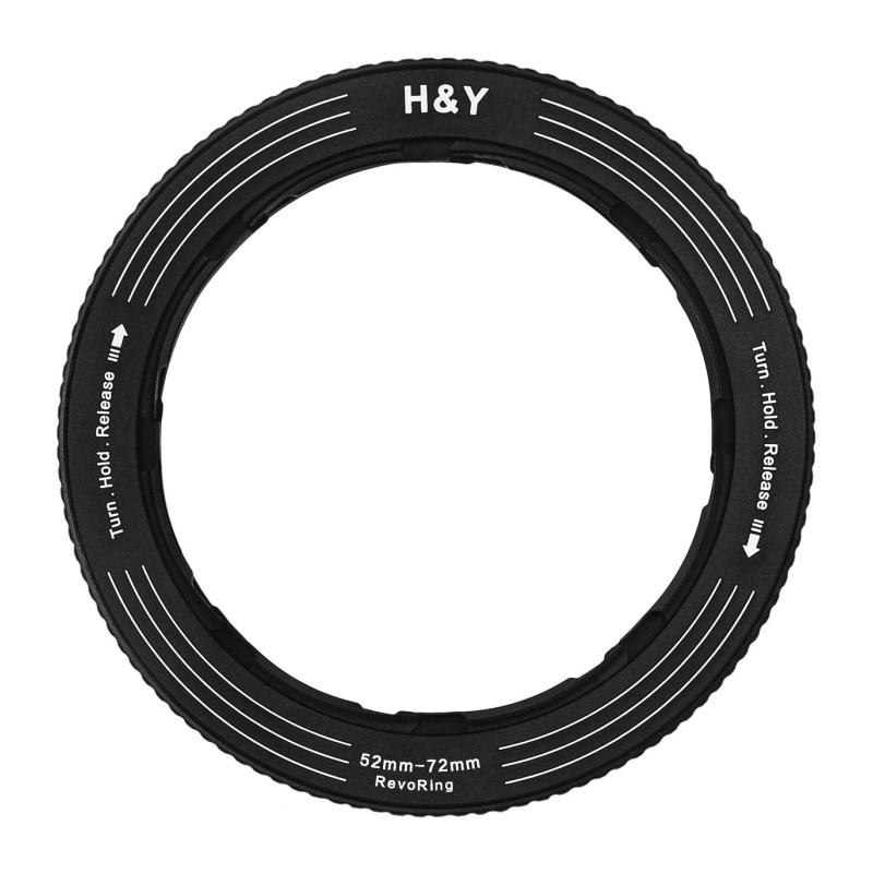 RevoRing 52-72mm Var Adapter For 77mm Filters (HY-RS72)