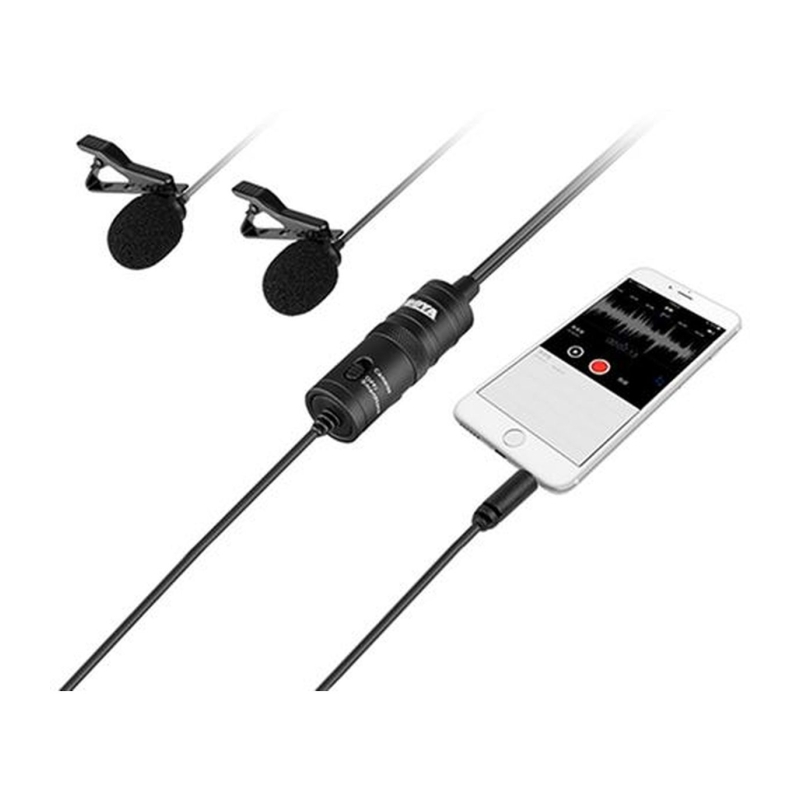 Duo Lavalier Microphone BY-M1dm