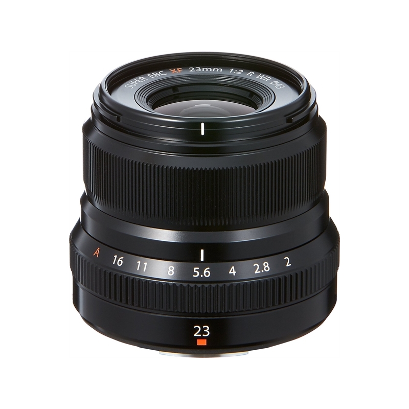 XF23mm f/2.0 WR Black
