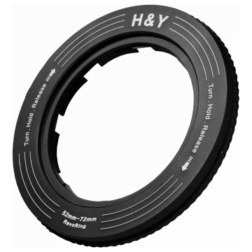 RevoRing 52-72mm Var Adapter For 77mm Filters (HY-RS72)