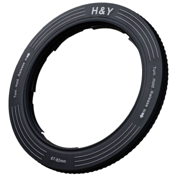 RevoRing 67-82mm Var Adapter For 82mm Filters (HY-RS82)