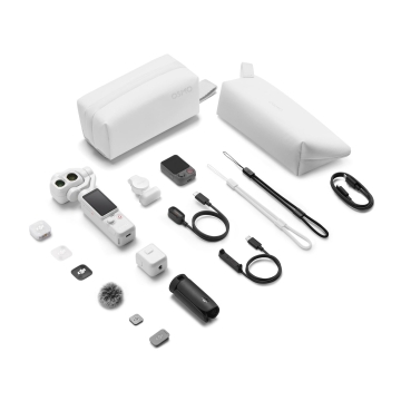 Osmo Pocket 4P Vlog Combo White