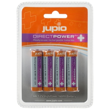 Rechargeable Batt AA 2500 mAh 4 pcs Dir Power Plus