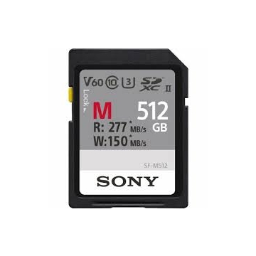512 GB M Series UHS-II SDXC - Sony B-stock