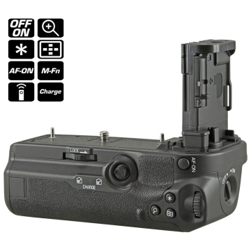 Battery Grip For Canon EOS R5 (C) / R6 (BG-R10) + 2.4 GHz Wi