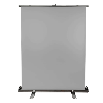 Roll-Up Achtergrondscherm FB-150200FGR 150x200 cm Grijs