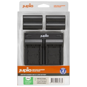 Value Pack: 2X Battery NP-W235 + USB Dual Charger