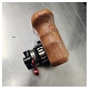 SmallRig 1891 Left Side Wooden Grip w/ ARRI Rosette + NATO Adapter klem - TWEEDE LEVEN