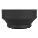 Rubber Lens Hood w/ Metalen Ring 62mm M-6220
