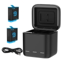 Triple Battery Charger Box + 2x Accu GoPro 9/10/11