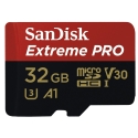 MicroSDXC Extreme Pro 32GB V30 95MB/s + Adapt