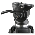 Videostar 177 Pro Videostatief + Liquid Damped Head