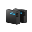 Dual Battery Charger + 2 Enduro accu's HERO13