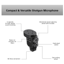 ECM-M1  Shotgun Microphone