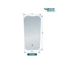 Mirror Holder Photo-Mirror-Demister + 3x Mirror (01 + 03 + 06) Value Kit
