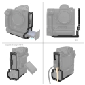 4203 Dedicated L Bracket For GFX100 II w/ VG-GFX100LL Batter