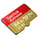 Extreme MicroSDXC 64GB+SD Adapter 170MB