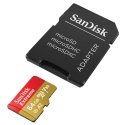Extreme MicroSDXC 64GB SD Adapter Action