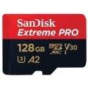 Extreme Pro MicroSDXC 128GB+SD Adapter A