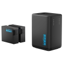 Dual Battery Charger + 2 Enduro accu's HERO13