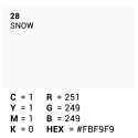 Background Rol Snow (NR 28) 1.35m X 11m