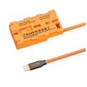 USB-C PD to NPF Dummy Battery Kabel