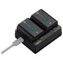 Battery Charger NP-FZ100 high capacity x2 USB