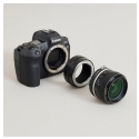 Lens Mount Adapter: Compatible w/ Nikon F Lens To Canon RF