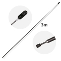 ONE X extended selfie stick - whitebox