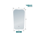 Mirror Holder Photo-Mirror-Demister + 3x Mirror (01 + 03 + 06) Value Kit