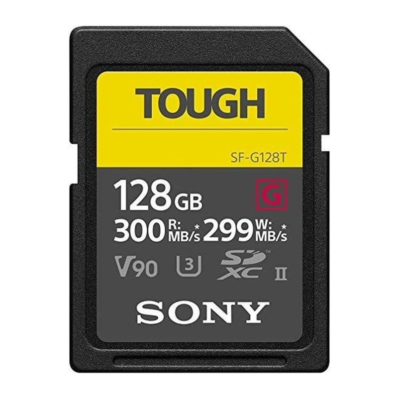Pro Tough 18X Stronger - 128GB UHS-II R300 W299 - V90 - Sony B-stock