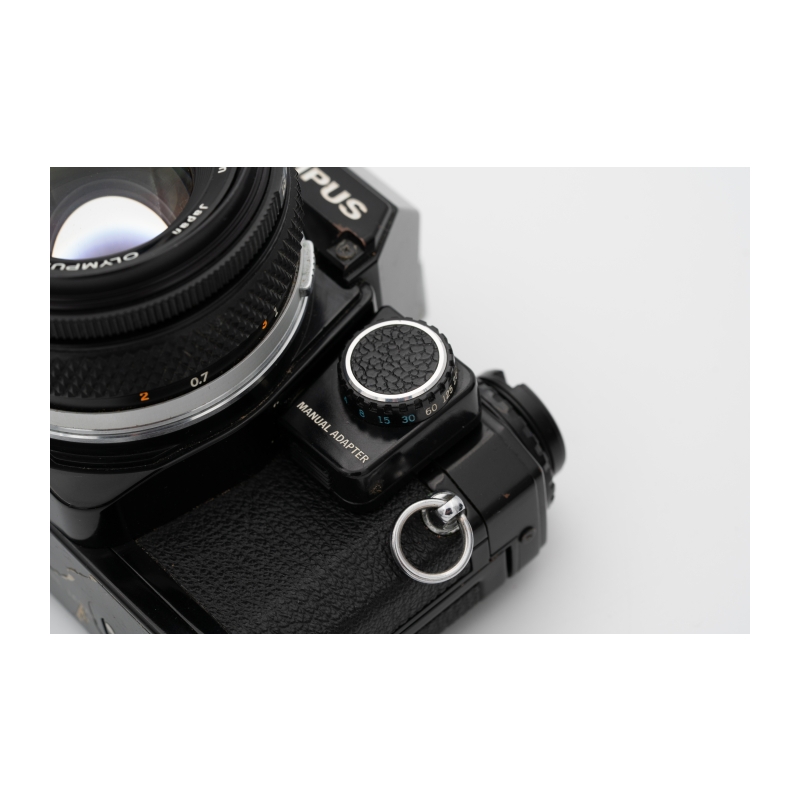 OM 10 zwart met 50mm 1.8 - Occasion