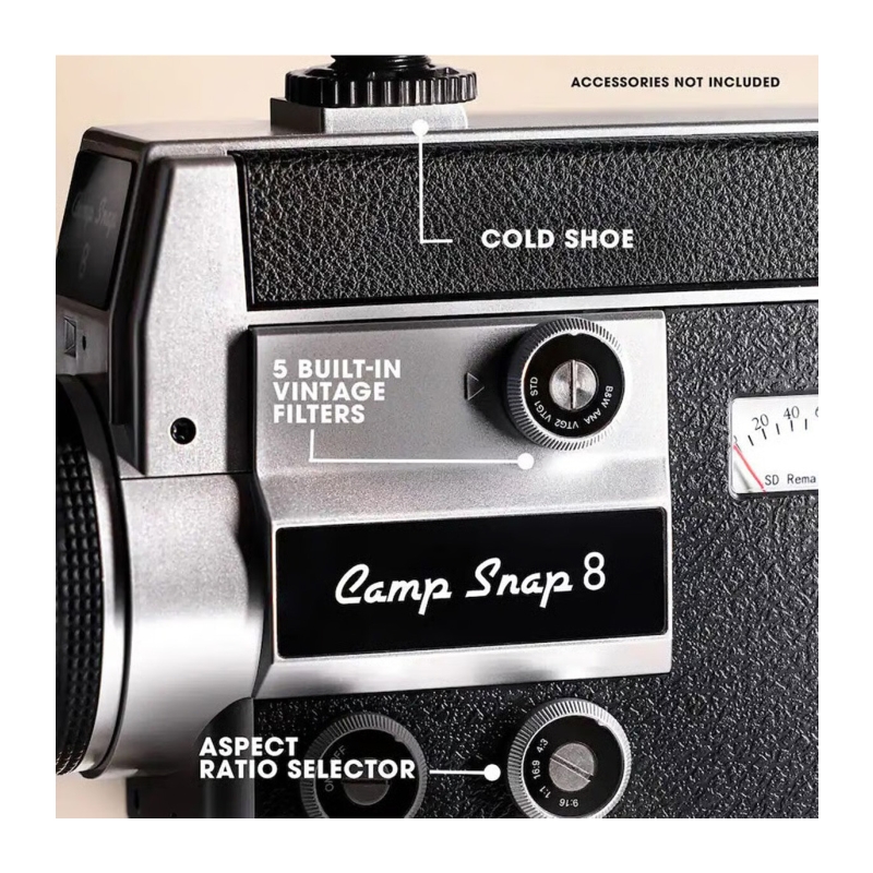 CS-8 Video Camera Digital Vintage