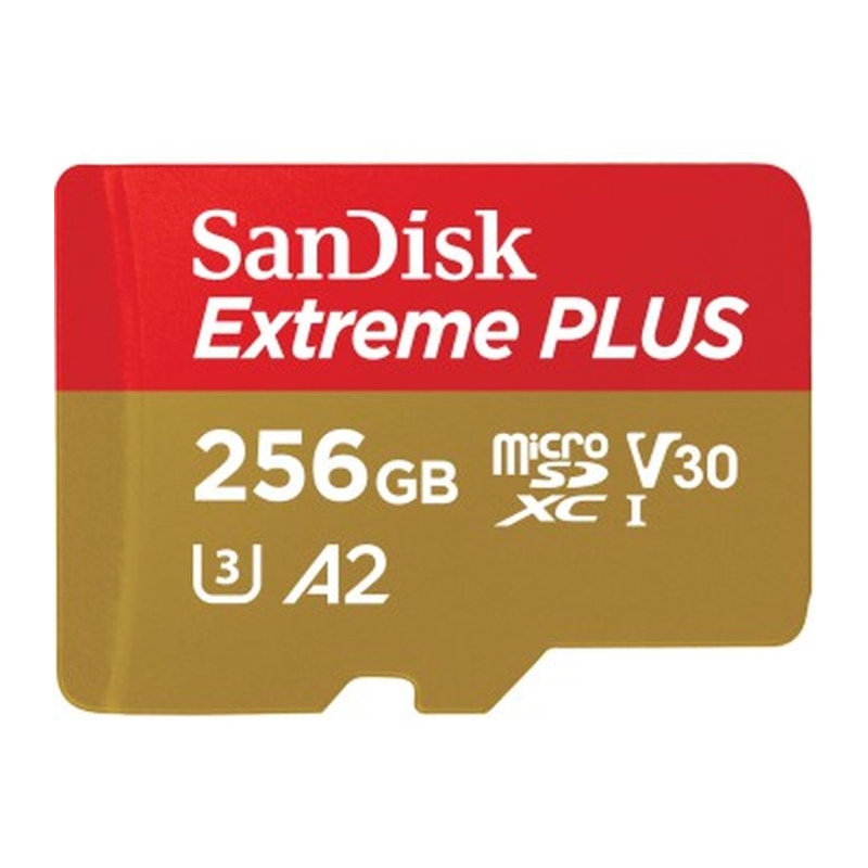 Extreme Plus MicroSDXC 256GB+SD Adapter