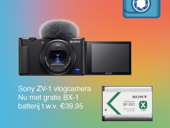 Sony ZV-1 Vlogcamera | Foto Grijpink